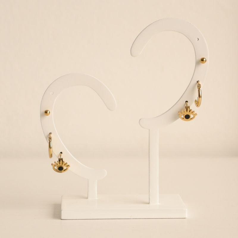 Trio de Brincos em Aço Inox (Linha Premium)